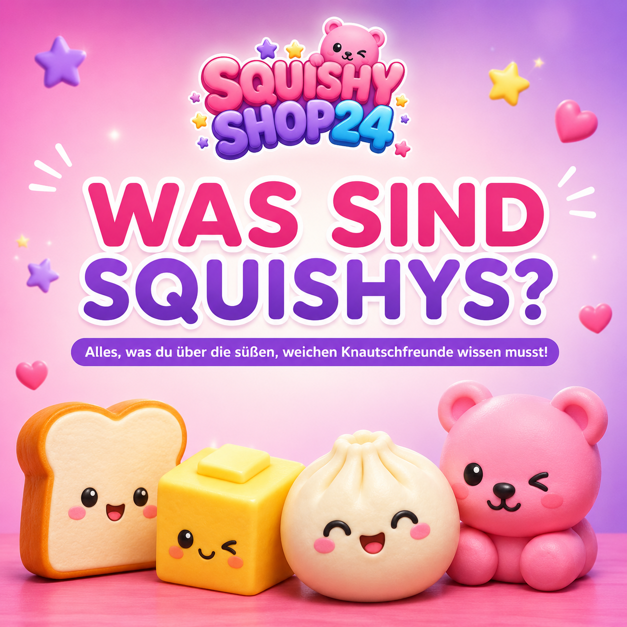 Was sind Squishys? Alles über das weiche Trendspielzeug
