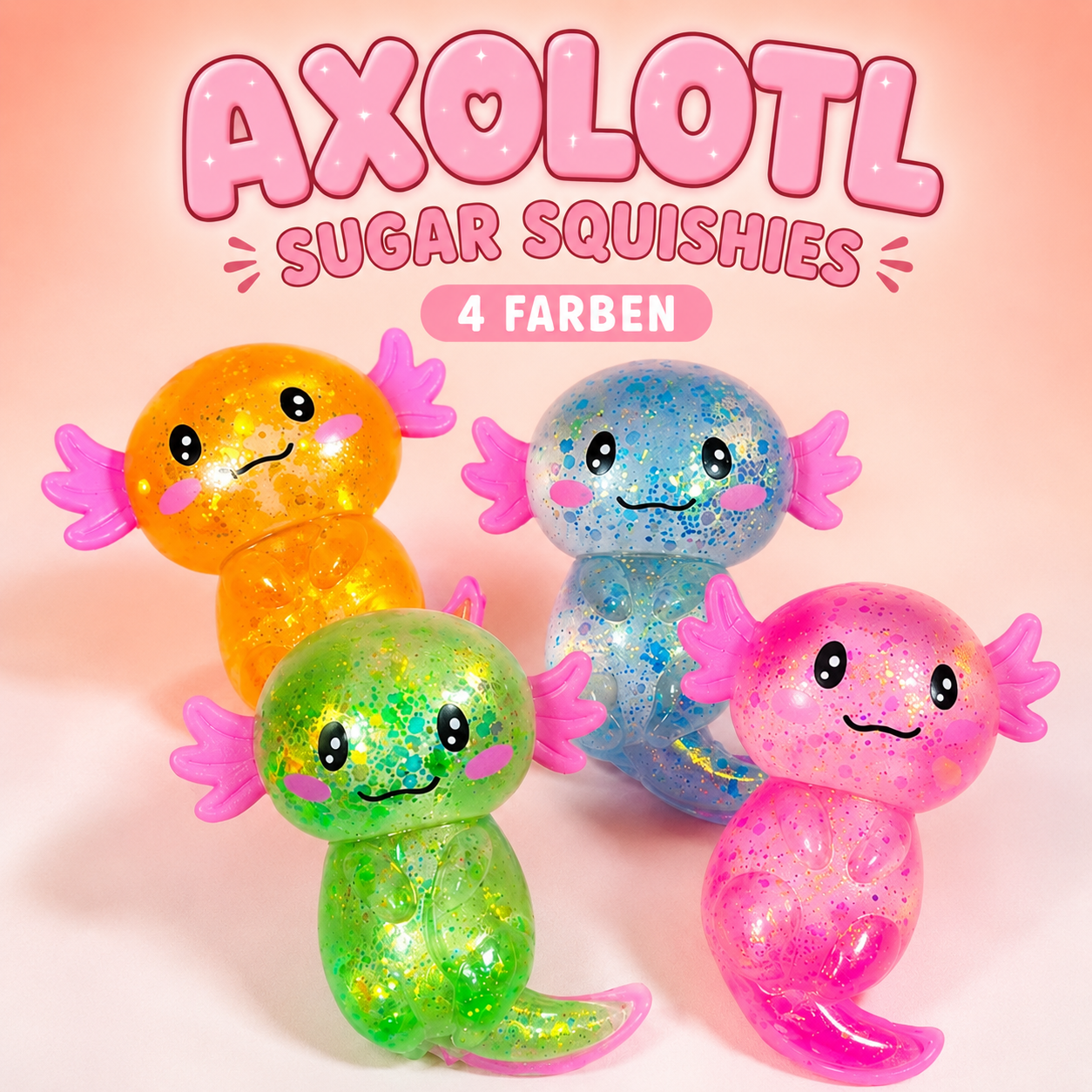 Axolotl Sugar Squishy