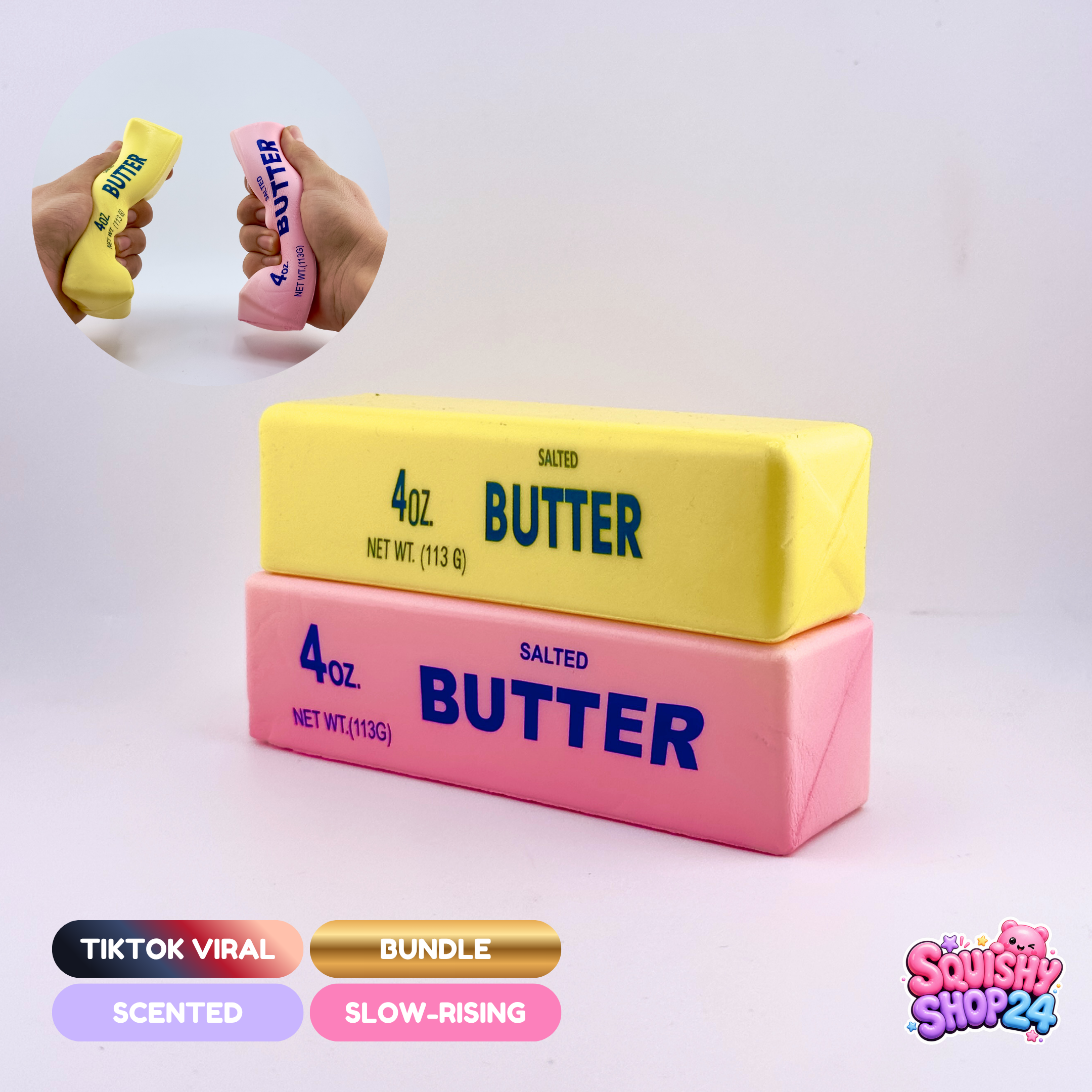 Butter Squishy 2er Pack