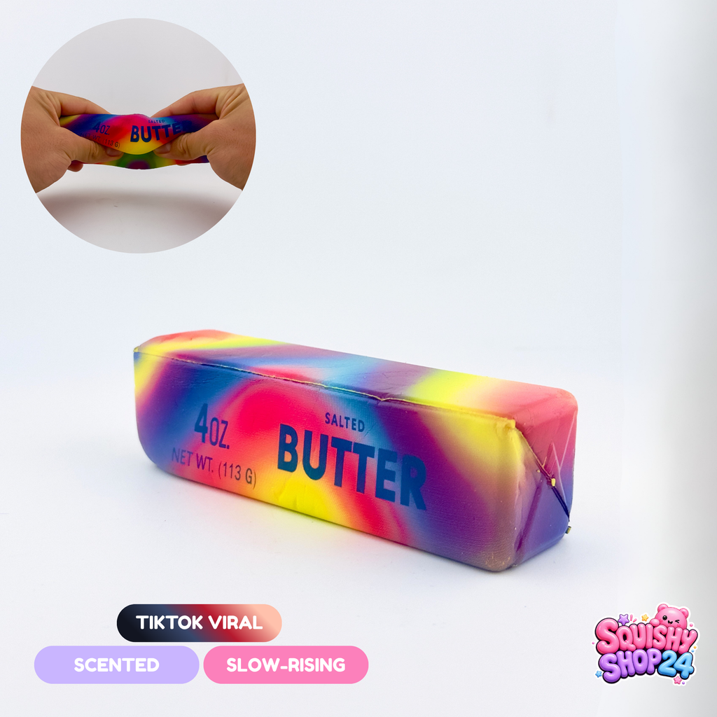 Rainbow Butter Squishy (Slow Rising)