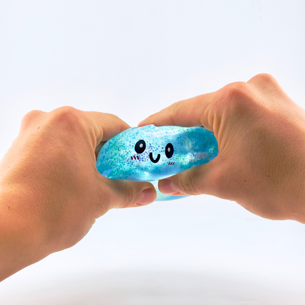 NUR GLITZERNDE Dumpling Squishy (8.5cm)