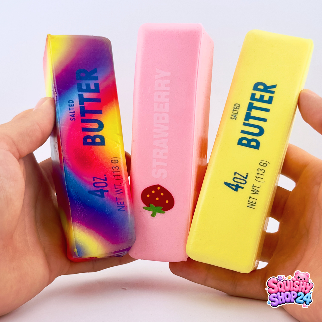 Butter Squishy Bundle (3x Virale Butter Squishies)
