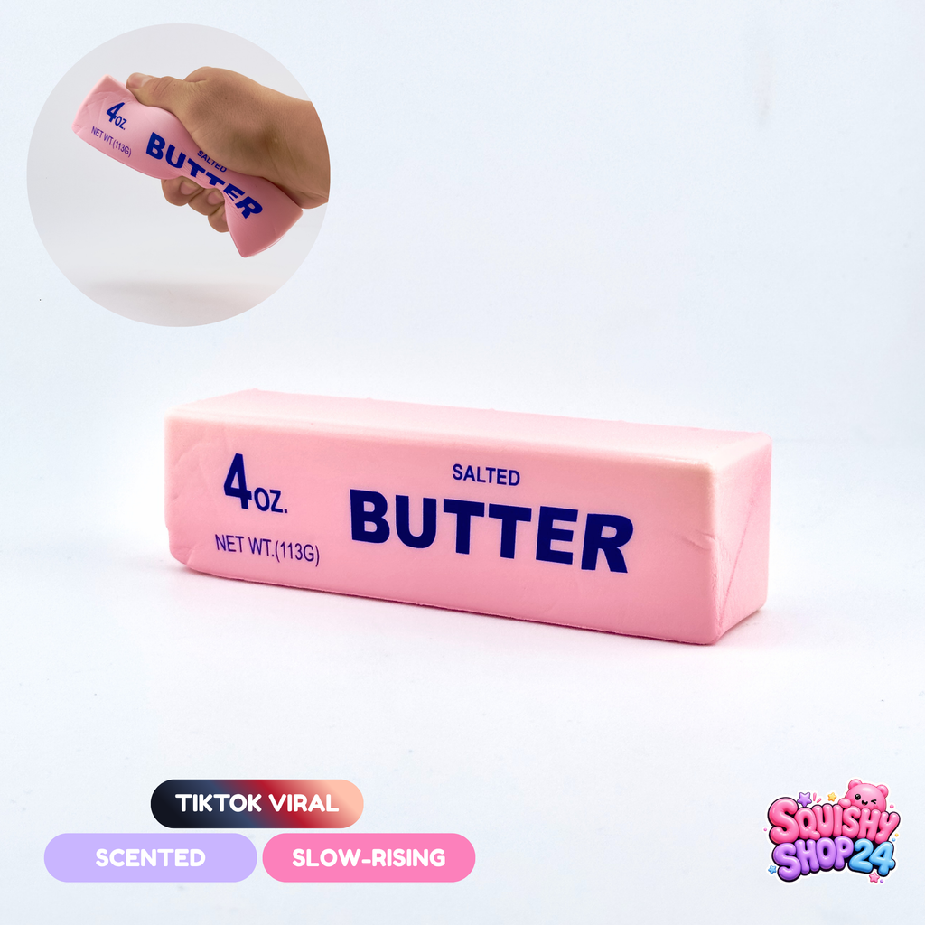 Erdbeer Butter Squishy (Slow Rising)