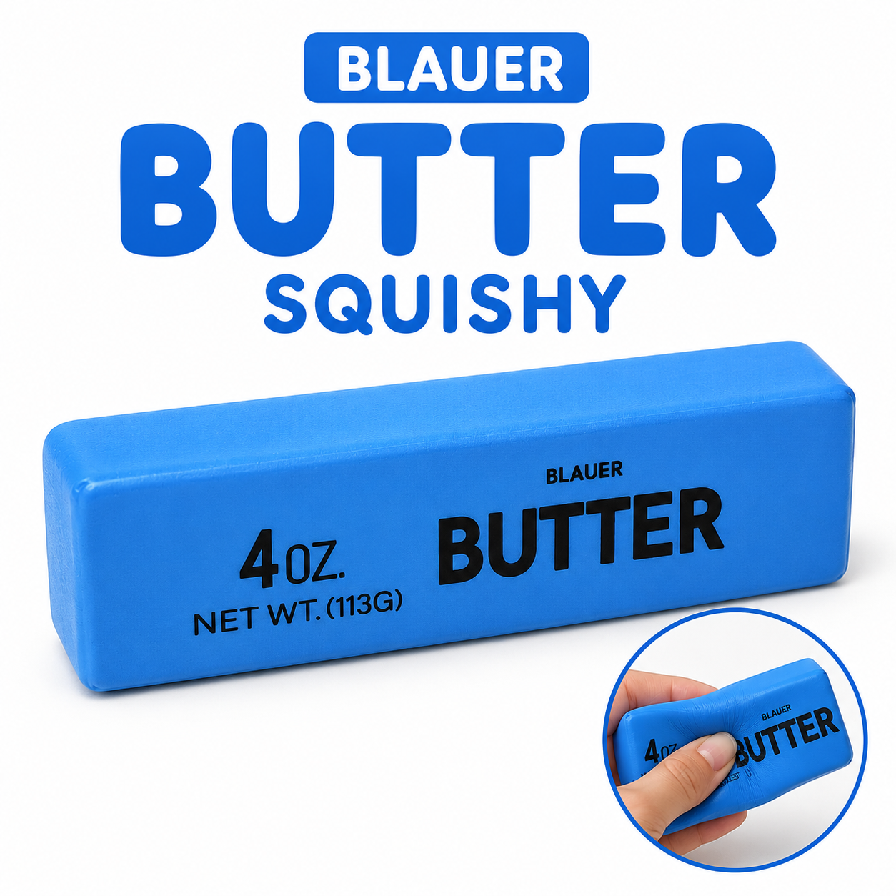 Blauer Butter Squishy